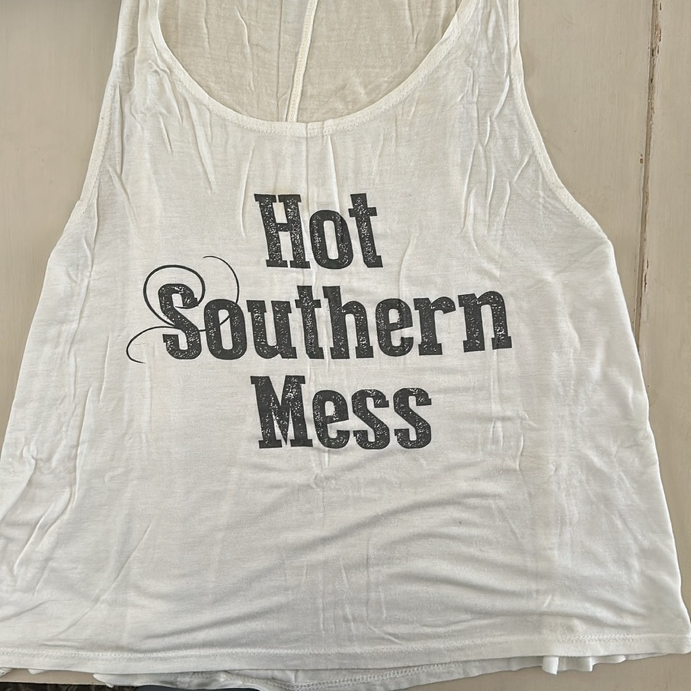 Hot Southern Mess Graphic Tank